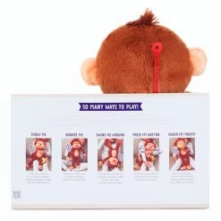 Hallmark Goin' Bananas Monkey Singing Stuffed Animal, 12" -Decor Home Shop Goin Bananas Interactive Monkey Stuffed Animal With Sound 1PSB2187 05