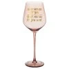 Hallmark Good Friends, Great Friends Wine Glass, 19.27 Oz. -Decor Home Shop Good Friends Great Friends Wine Glass 1BRW3219 01