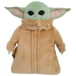 Pillow Pets Disney Star Wars: The Mandalorian Grogu Plush Toy, 16" -Decor Home Shop Grogu Pillow Pet from Star Wars The Mandalorian 03201497E 02