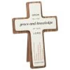 Hallmark Grow With Our Lord Wood And Ceramic Cross, 7" 2 Hallmark Grow With Our Lord Wood And Ceramic Cross, 7" -Decor Home Shop Grow With Our Lord Wood and Ceramic Cross 1REL1085 01