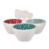 Hallmark Channel Truck Dip Bowl Trio -Decor Home Shop Hallmark Channel 3Bowl Dip Server With Truck Handle 1XKT3527 01