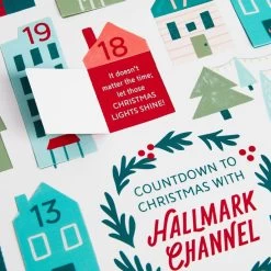 Hallmark Channel Countdown To Christmas Activity Calendar -Decor Home Shop Hallmark Channel Countdown to Christmas Activity Calendar 1XKT3503 03