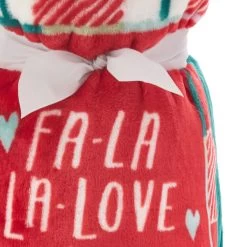 Hallmark Channel Fa-La-La-Love Plaid Blanket, 50x60 12 Hallmark Channel Fa-La-La-Love Plaid Blanket, 50x60 -Decor Home Shop Hallmark Channel FaLaLaLove Plaid Blanket 1XKT3520 05