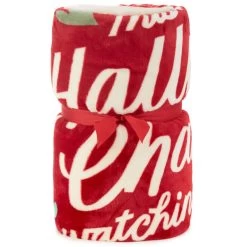 Hallmark Channel Red Oversized Blanket, 60x80