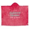 Hallmark Channel Kind Of Night Hooded Blanket, 50x70 1 Hallmark Channel Kind Of Night Hooded Blanket, 50x70 -Decor Home Shop Hallmark Channel Kind of Night Red Hooded Blanket 1XKT3530 01