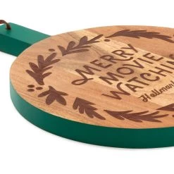Hallmark Channel Merry Movie Watching Charcuterie Board -Decor Home Shop Hallmark Channel Merry Movie Watching Charcuterie Board 1XKT3510 04