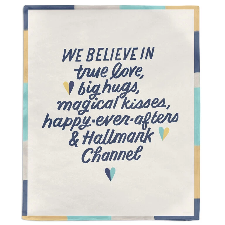 Hallmark Channel We Believe Blanket, 50x60 4 Hallmark Channel We Believe Blanket, 50x60 - Image 2