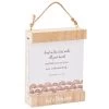 Hallmark God's Promises Changeable Hanging Quote Sign, 4x5 2 Hallmark God's Promises Changeable Hanging Quote Sign, 4x5 -Decor Home Shop Hanging Wood Frame Quote Sign With Cards 1REL2016 01