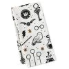 Hallmark Harry Potter™ Wizarding World™ Icons Tea Towel 1 Hallmark Harry Potter™ Wizarding World™ Icons Tea Towel -Decor Home Shop Harry Potter BlackWhiteGold Symbols Tea Towel 1HPO1111 01