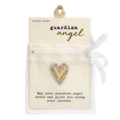 Demdaco Guardian Angel Heart Token -Decor Home Shop Heart Pocket Token 1008100033 03