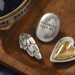 Demdaco Guardian Angel Heart Token -Decor Home Shop Heart Pocket Token 1008100033 04
