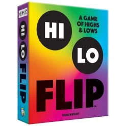Hi Lo Flip Card Game
