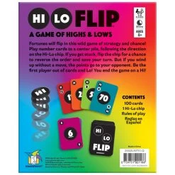Hi Lo Flip Card Game -Decor Home Shop Hi Lo Flip Card Game 118 03
