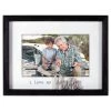 Malden I Love My Papa Picture Frame, 4x6 -Decor Home Shop I Love My Papa Black Picture Frame for 4x6 Photo 8049246 01