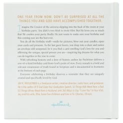 Hallmark If God Wrote Your Birthday Card Book -Decor Home Shop If God Wrote Your Birthday Card Book 1BOK1485 02