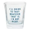 Hallmark I'll Drink To That Lowball Glass, 15 Oz. -Decor Home Shop Ill Drink to That Lowball Glass 1BRW3208 01
