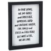 Hallmark In Our Home Framed Quote Sign, 6x8