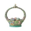 Enesco Jim Shore Egg Hunt Easter Basket Figurine, 9.25"