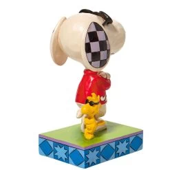 Enesco Jim Shore Peanuts Joe Cool & Woodstock Figurine, 5" -Decor Home Shop Jim Shore Joe Cool Snoopy Woodstock Figurine 6010115 03