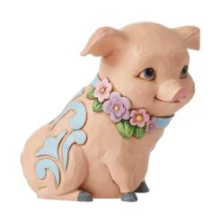 Enesco Jim Shore Mini Pig Figurine, 3.5" -Decor Home Shop Jim Shore Mini Pig Figurine 6012426 03