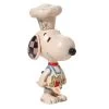 Enesco Jim Shore Peanuts Mini Snoopy Chef Figurine, 4" -Decor Home Shop Jim Shore Peanuts Snoopy Chef Mini Figurine 6010120 01