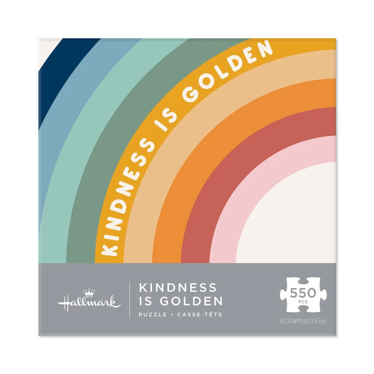 Hallmark Kindness Is Golden 550-Piece Jigsaw Puzzle 3 Hallmark Kindness Is Golden 550-Piece Jigsaw Puzzle