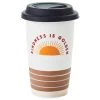 Hallmark Kindness Is Golden Ceramic Travel Mug, 9 Oz. -Decor Home Shop Kindness Is Golden Sunshine Ceramic Travel Mug 1SNN1004 01