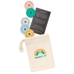 Hallmark Little World Changers™ And Kind Culture Co. The Doll Kind Light Skin Girl, 12" -Decor Home Shop Little World Changers Light Skin Girl Doll With Tokens 1KID2085 04