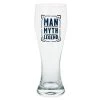 Hallmark Man, Myth, Legend Pilsner Glass, 19.27 Oz. -Decor Home Shop Man Myth Legend Pilsner Glass 1BRW3216 01