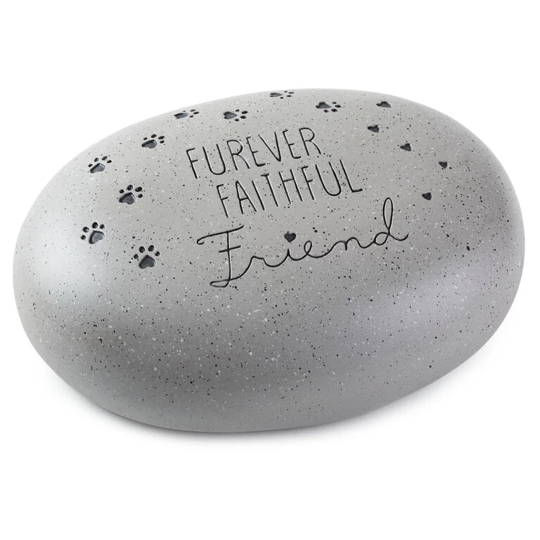 Hallmark Furever Faithful Friend Memorial Garden Stone 3 Hallmark Furever Faithful Friend Memorial Garden Stone