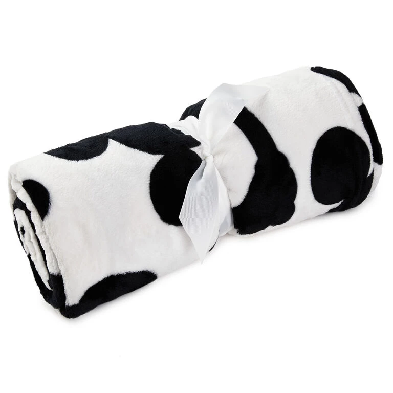 Hallmark Disney Mickey Mouse Silhouettes Throw Blanket, 50x60 5 Hallmark Disney Mickey Mouse Silhouettes Throw Blanket, 50x60 - Image 3