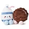 Hallmark Better Together Milk And Cookie Magnetic Plush, 6" -Decor Home Shop Milk Carton and Chocolate Cookie Magnetic Plush 1KID1642 01