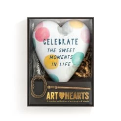 Demdaco Moments In Life Art Heart With Key Stand 9 Demdaco Moments In Life Art Heart With Key Stand -Decor Home Shop Moments in Life Heart Sculpture With Key 1003480379 04