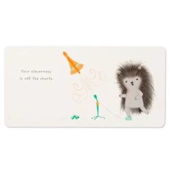 Hallmark MopTops Porcupine Stuffed Animal With You Are Curious Board Book -Decor Home Shop MopTops Plush Porcupine Stuffed Animal Board Book 1KID1536 06