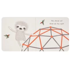 Hallmark MopTops Sloth Stuffed Animal With You Are The Best Board Book -Decor Home Shop MopTops Plush Sloth Stuffed Animal and Board Book 1KID2083 06