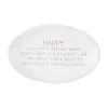 Mud Pie Happy Definition Oval Ceramic Platter
