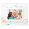 Malden The Sweetest Nana Floral Picture Frame, 4x6 -Decor Home Shop Nana Floral White Picture Frame With Message 8048646 01