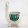 Natural Life Cream Ceramic Llama Planter -Decor Home Shop Natural Life Cream Ceramic Llama Planter PLNT073 01
