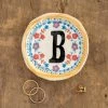 Natural Life Initial Trinket Dish, B -Decor Home Shop Natural Life Initial Trinket Dish DSH231 01