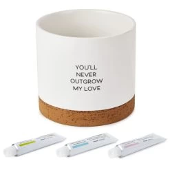 Hallmark Never Outgrow My Love Planter Handprint Kit