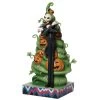 Enesco Jim Shore The Nightmare Before Christmas Santa Jack Figurine, 12" -Decor Home Shop Nightmare Before Christmas Jack With Tree Figurine 6013055 01