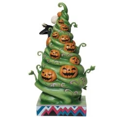 Enesco Jim Shore The Nightmare Before Christmas Santa Jack Figurine, 12" -Decor Home Shop Nightmare Before Christmas Jack With Tree Figurine 6013055 04