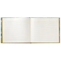 Hallmark Mod Floral Pattern Guest Book -Decor Home Shop Nostalgic Flower Pattern Guest Book 1EDY3148 03