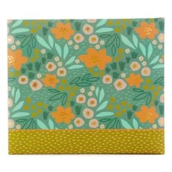 Hallmark Mod Floral Pattern Guest Book -Decor Home Shop Nostalgic Flower Pattern Guest Book 1EDY3148 04