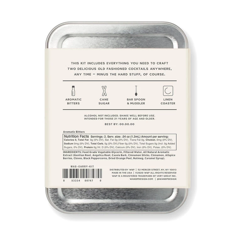 Old Fashioned Craft Cocktail Kit 4 Old Fashioned Craft Cocktail Kit - Image 2