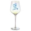 Hallmark Pairs Well With Frosting Wine Glass, 20 Oz. -Decor Home Shop Pairs Well With Frosting Wine Glass 1BIR1266 01