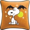 Hallmark Peanuts® Batty Snoopy Light-Up Pillow, 16.5x16.5 -Decor Home Shop Peanuts Batty Snoopy LightUp Pillow 1HGN1523 01