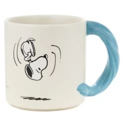 New Release -Decor Home Shop Peanuts Linus and Snoopy Dimensional Blanket Mug 1PAJ2159 02