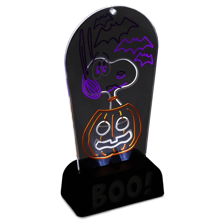 Hallmark Peanuts® Snoopy Boo! Light-Up Sign 5 Hallmark Peanuts® Snoopy Boo! Light-Up Sign - Image 3
