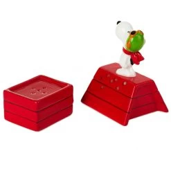 Hallmark Peanuts® Flying Ace Snoopy Stacked Salt And Pepper Shakers, Set Of 2 7 Hallmark Peanuts® Flying Ace Snoopy Stacked Salt And Pepper Shakers, Set Of 2 -Decor Home Shop Peanuts Snoopy Doghouse Salt and Pepper Shakers 1PAJ3529 03